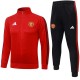 Manchester United jacket mens red balck training tracksuit 2026-2027